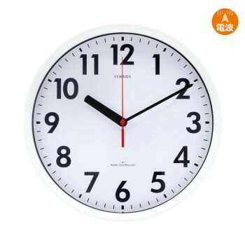 乐天商城 - 保土ヶ谷電子販売 掛時計 電波/夜間停止 HWC-022RC-WH