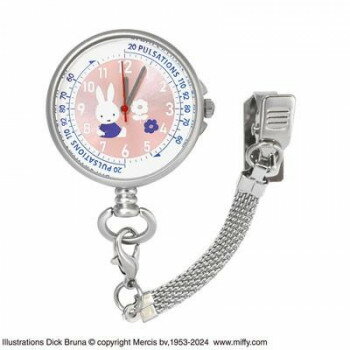 ミッフィー クリップウォッチ ピンク ST-PLMF0005