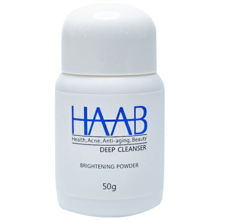 乐天商城 - 正規品　HAAB PLUS ブライトニングパウダー 50g　ハーブプラス プラセンタパウダー スクラブ洗顔料