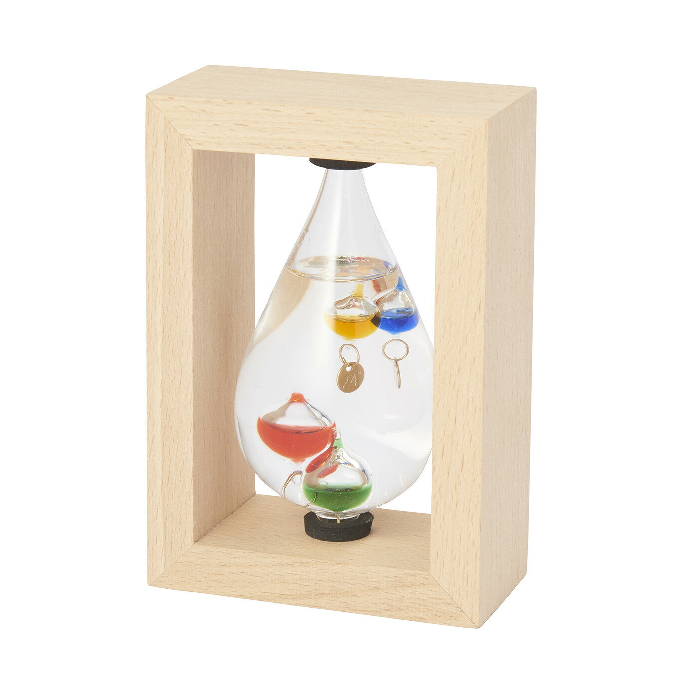 茶谷産業 Fun Science ガラスフロート温度計 しずく(フレーム付) 333-213