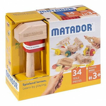 オーストリア製の木製工作キット マタドール・メーカー034 645-0001