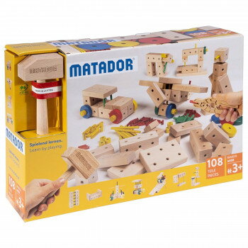 働く車やロボット、動物等、イメージに合わせて様々なモデルが作れる108ピース入りのセットです。サイズ383×95×255mm個装サイズ：38.3×9.5×25.5cm重量1.7kg個装重量：1900gセット内容パーツ×108生産国オーストリアfk094igrjs