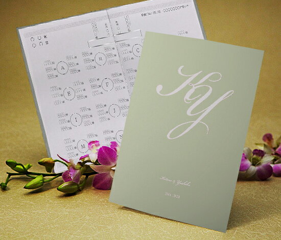席次表　レガートAQ(アクア)　Name on Card【bridal】ブライダル ウエディング