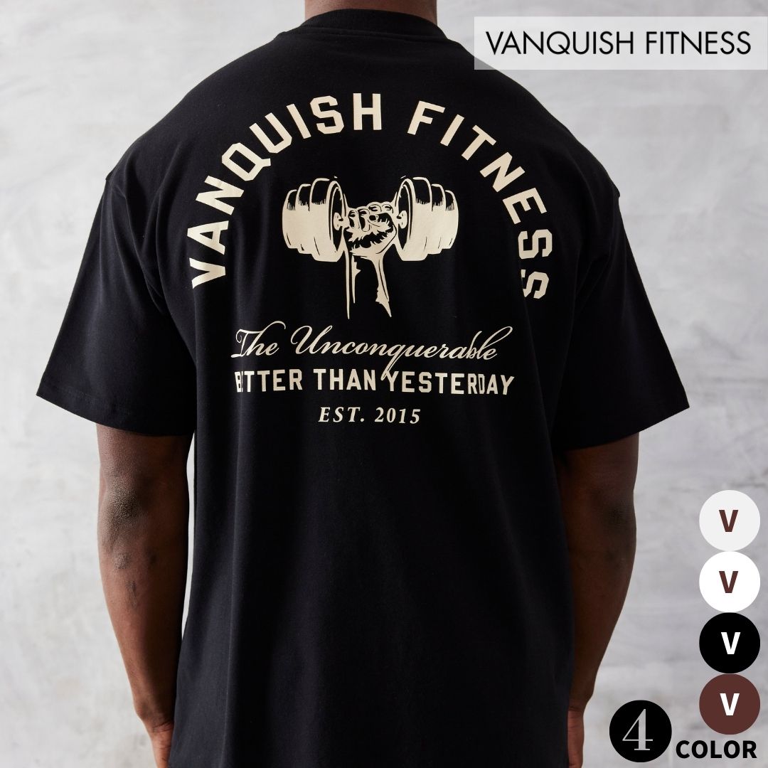 ヴァンキッシュ フィットネス VANQUISH TSP STRENGTH OVERSIZED T SHIRT ロゴ Tシャツ 筋トレ ジム トレーニング ウエア 正規品