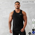 ヴァンキッシュ フィットネス VANQUISH ESSENTIAL REGULAR FIT TANK TOP メンズ タンクトップ 筋トレ ジム トレーニング ウエア 正規品