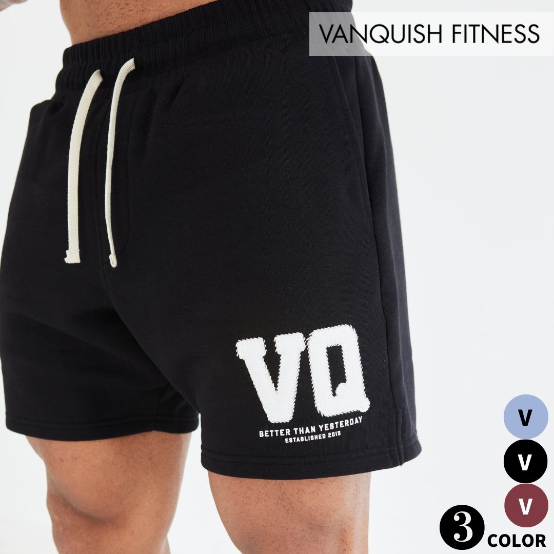 ヴァンキッシュ フィットネス VANQUISH VARSITY SHORTS VQ ロゴ ショートパンツ 筋トレ ジム トレーニング ウエア 正規品