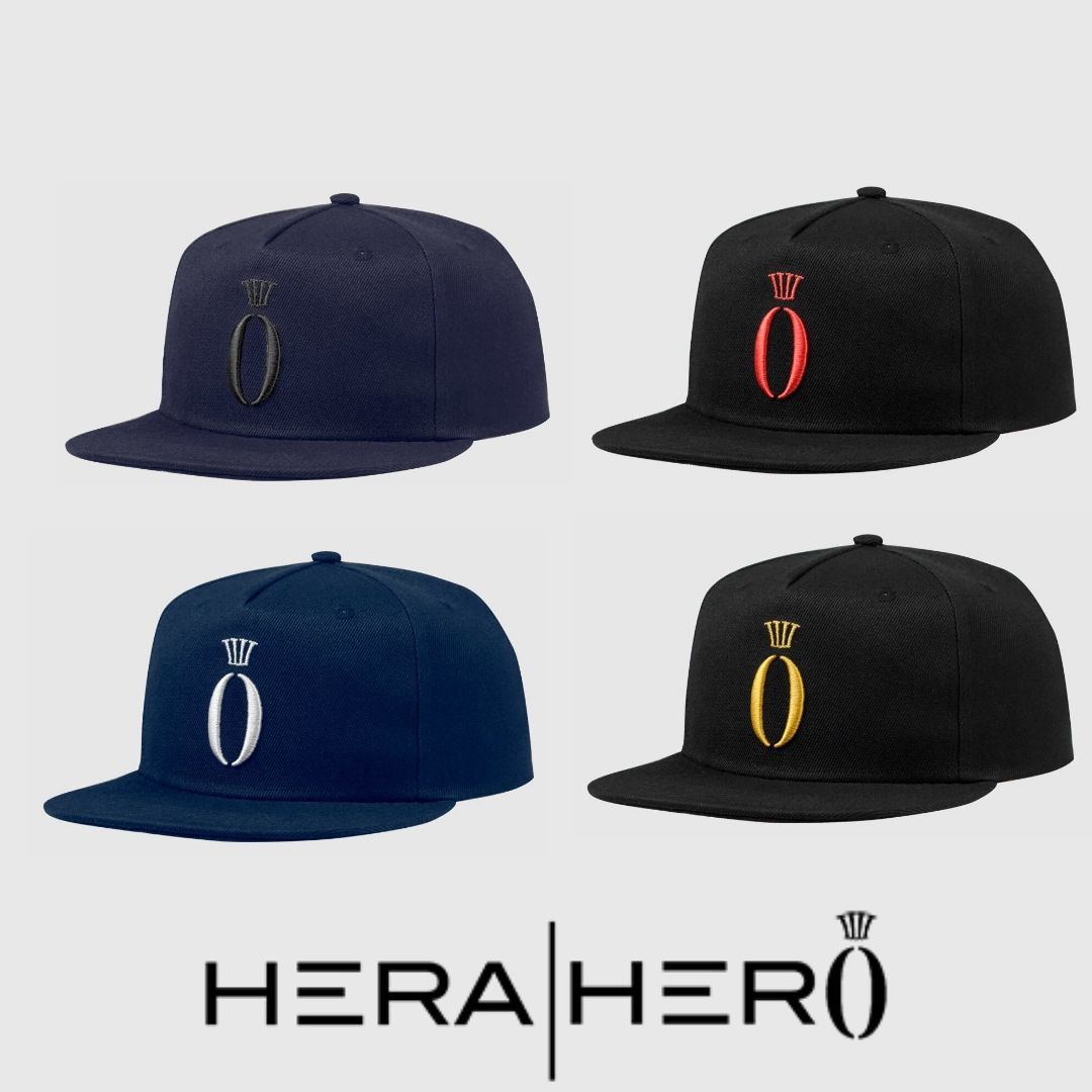 楽天セレクトショップ LUCINAHERA HERO ヘラヒーロー ロゴキャップ Snap-Back Cap 帽子