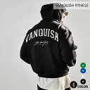 ヴァンキッシュ フィットネス VANQUISH BETTER THAN YESTERDAY OVERSIZED HOODIE ロゴ 筋トレ ジム トレーニング オーバーサイズ パー..