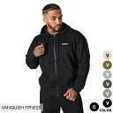 ヴァンキッシュ フィットネス VANQUISH ESSENTIAL OVERSIZED FULL ZIP HOODIE ロゴ オーバーサイズ フルジップパーカー 筋トレ ジム トレーニング ウエア 正規品(4)