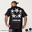 ヴァンキッシュフィットネス VANQUISH REVOLVE MULTI STAR OVERSIZED T SHIRT オーバーサイズ Tシャツ ..