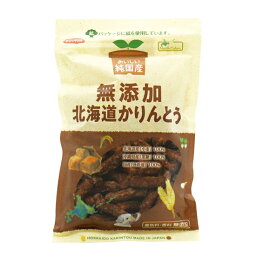 ノースカラーズ 無添加 北海道かりんとう100g 北海道産小麦100％ 沖縄産黒糖100％ 国産米油100％ おいしい純国産 無添加 北海道かりんとう 3度揚げ カリントウ お菓子 黒糖 米油 てんさい糖