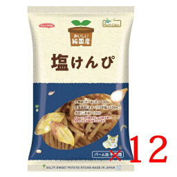 ノースカラーズ 純国産 塩けんぴ 100g ×12袋 送料無料 塩けんぴ 芋けんぴ おいしい 芋 カロリー 干しいも 無添加 国産 米油