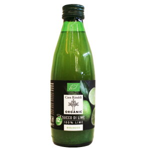 Casa Rinaldi カーサ リナルディ 生搾り有機ライムストレート100%果汁 有機JAS認証 国際規格HACCP認証 オーガニック