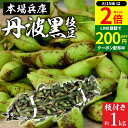 【8/15★全品P2倍】\200円クーポン配布中/【最安値に挑戦!!】予約 2025年度産 丹波黒の枝豆 1kg 枝付き 送料無料 超破格 丹波黒 黒枝豆 枝豆兵庫県産 えだまめ 黒豆 京都 篠山 丹波 ささやま たんば 京丹波 独特のこく 甘み もっちり旨い 最高級枝豆 おつまみ ギフト