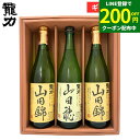 【LINE登録で★200円クーポンGET!】\姫路の地酒/ お中元 夏ギフト 送料無料ギフト 龍力 山田錦・山田穂 飲み比べ 3本セット 720ml×3本セット...