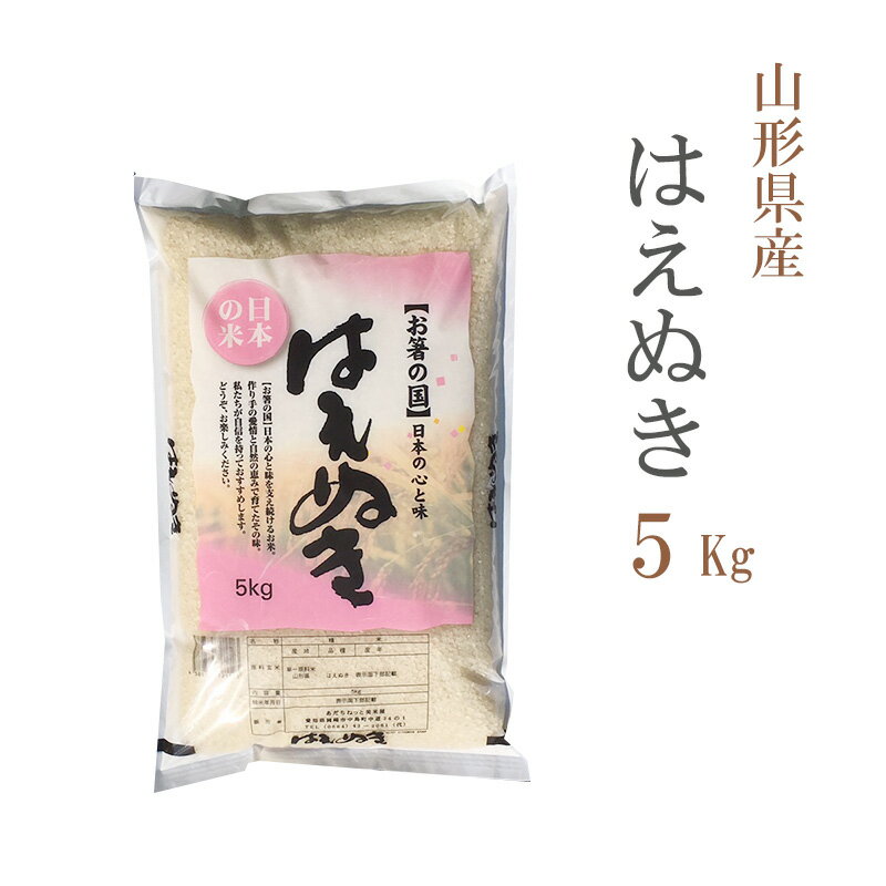 米 白米 5kg はえぬき 山形県産 令和3年産 1等米 はえぬき お米 5キロ 安い あす楽 送料無料【沖縄、配送不可】