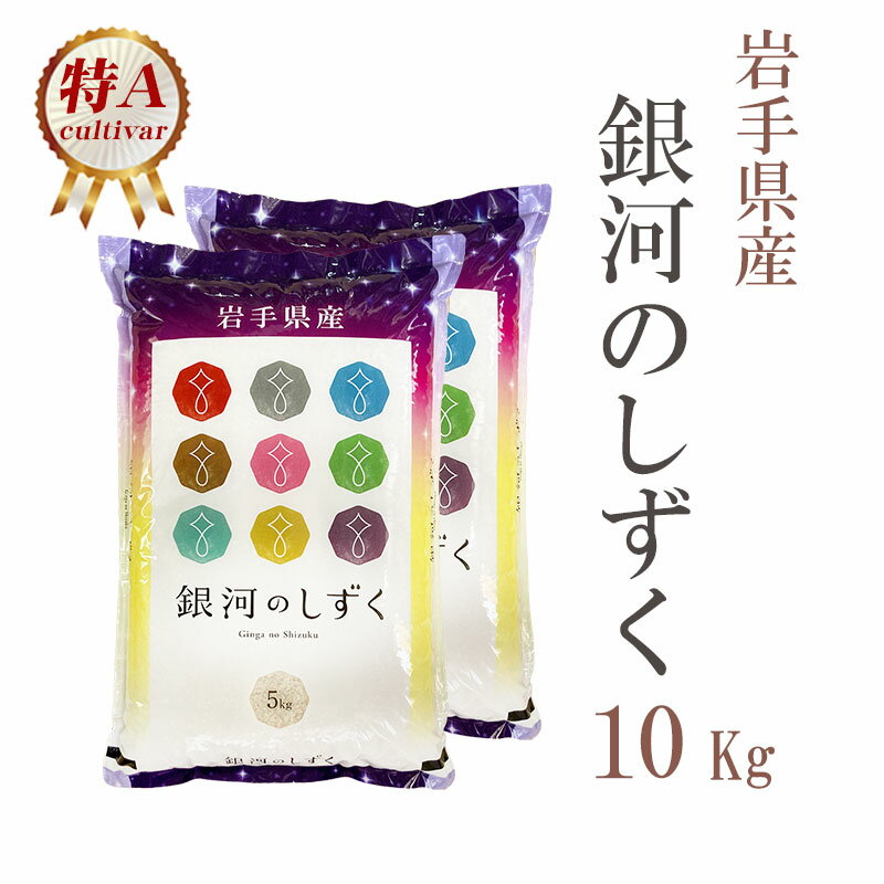 500円OFF セール 割引 値引 お得 特別 限定 米 白米 10kg 送料無料 銀河のしずく 5kg×2袋 岩手県産 令和3年産 1等米 銀河のしずく お米 10キロ 安い あす楽 送料無料 沖縄配送不可