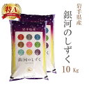 米 白米 10kg 送料無料 銀河のしずく 5kg×2袋 岩手県産 令和5年産 特A 1等米 銀河のしずく お米 10キロ 安い あす楽 送料無料 沖縄配送不可