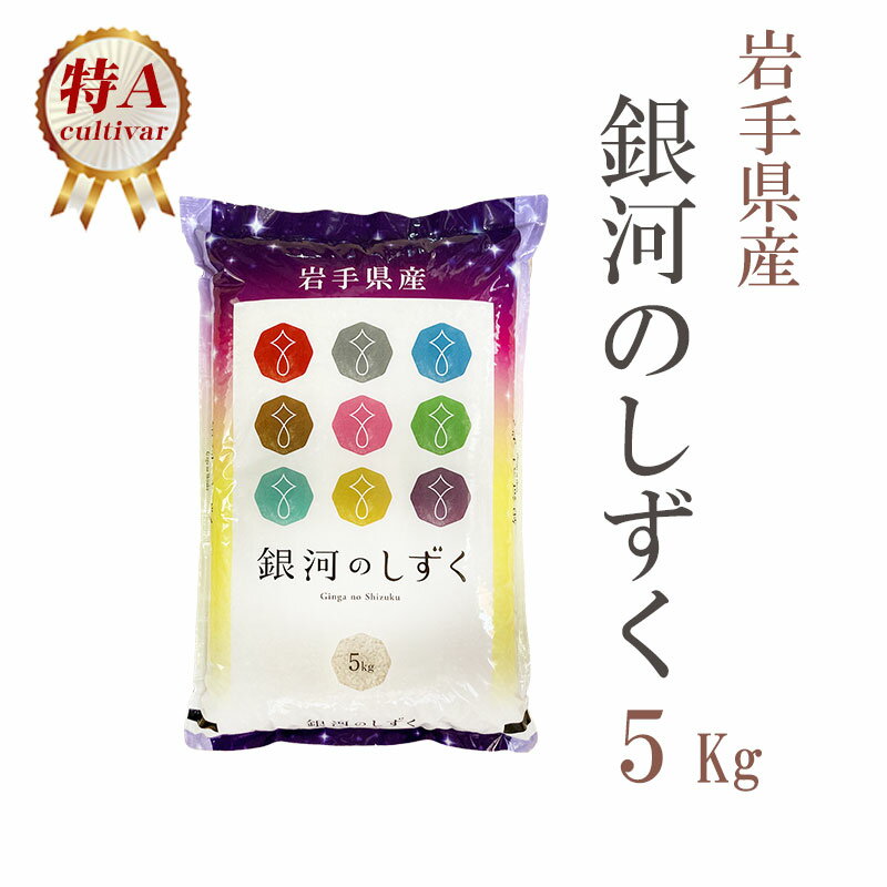 米 白米 5kg 銀河のしずく 岩手県産 令和5年産 特A 1等米 銀河のしずく お米 5キロ 安い あす楽 送料無料【沖縄 配送不可】