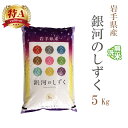 米 無洗米 5kg 銀河のしずく 岩手県産 令和6年産 特A 一等米 銀河のしずく お米 5キロ 安い あす楽 送料無料【沖縄、配送不可】