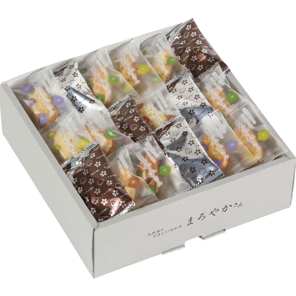 お歳暮 クリスマス お返し 内祝い ギフト 和菓子 天然水おかきまろやかさんTM-20S 新築 お礼 引越し 志 仏事 送料無料