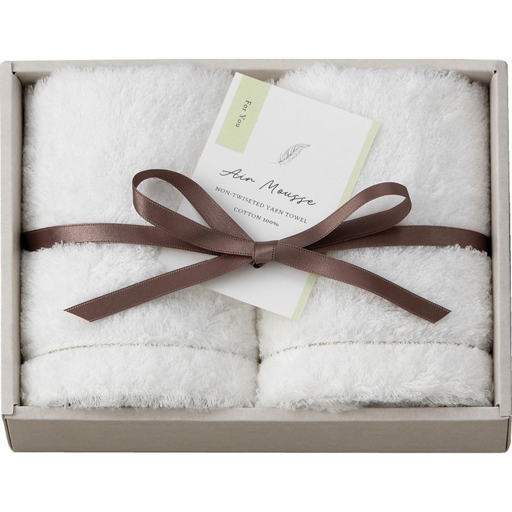 お返し 内祝い ギフトタオル エア ムース ウォッシュタオル2PAR6315 新築 お礼 引越し 志 仏事