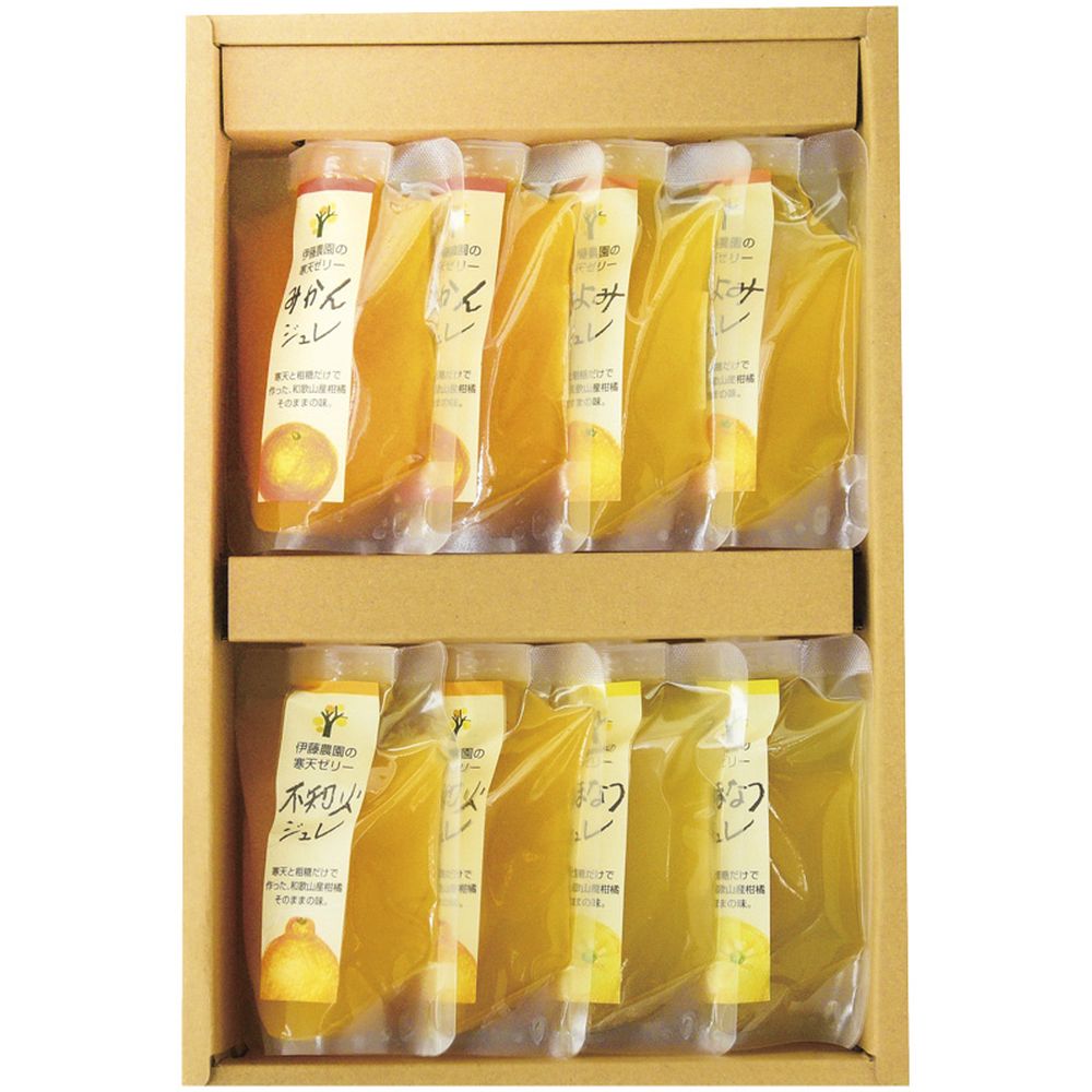 お歳暮 クリスマス お返し 内祝い ギフト 野菜飲料 伊藤農園 ピュアフルーツ寒天ジュレドリンクタイプ8個セットJD-8 新築 お礼 引越し 志 仏事 送料無料