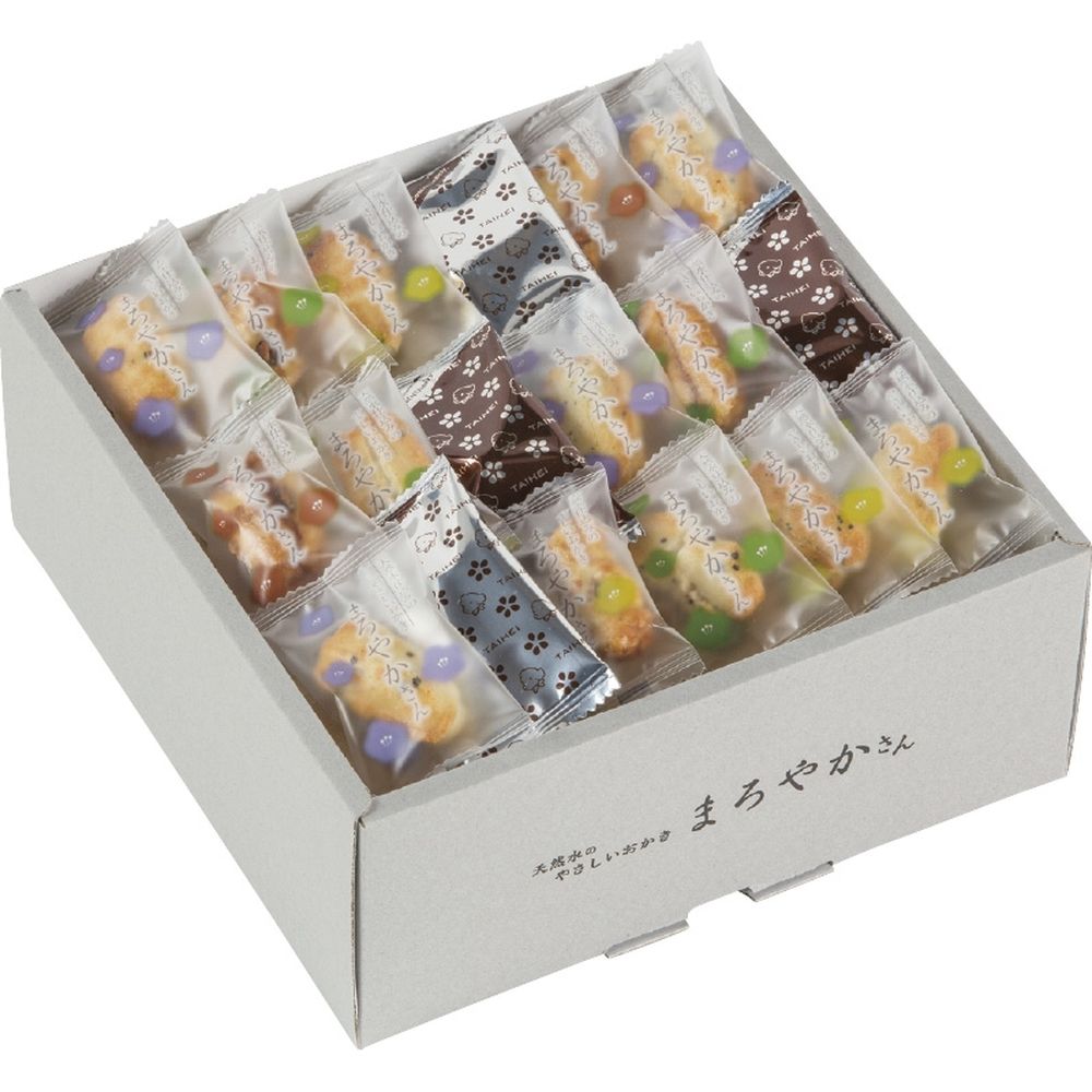 お歳暮 クリスマス お返し 内祝い ギフト 和菓子 天然水おかきまろやかさんTM-25S 新築 お礼 引越し 志 仏事 送料無料