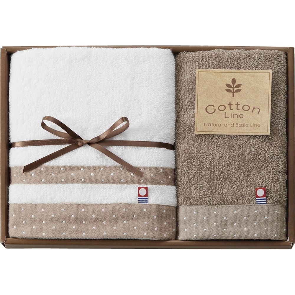 お返し 内祝い ギフト タオル コットンライン 今治産フェイスタオル＆ハンドタオルCT9020 新築 お礼 引越し 志 仏事 送料無料