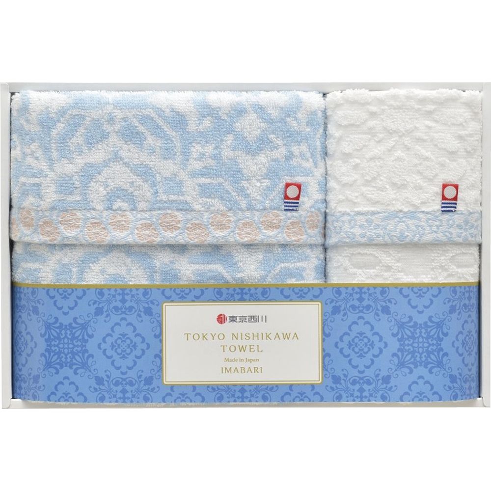 お返し 内祝い ギフト タオル n1sh1kawa 今治製フェイスタオル＆ウォッシュタオルTT89150505 新築 お礼..