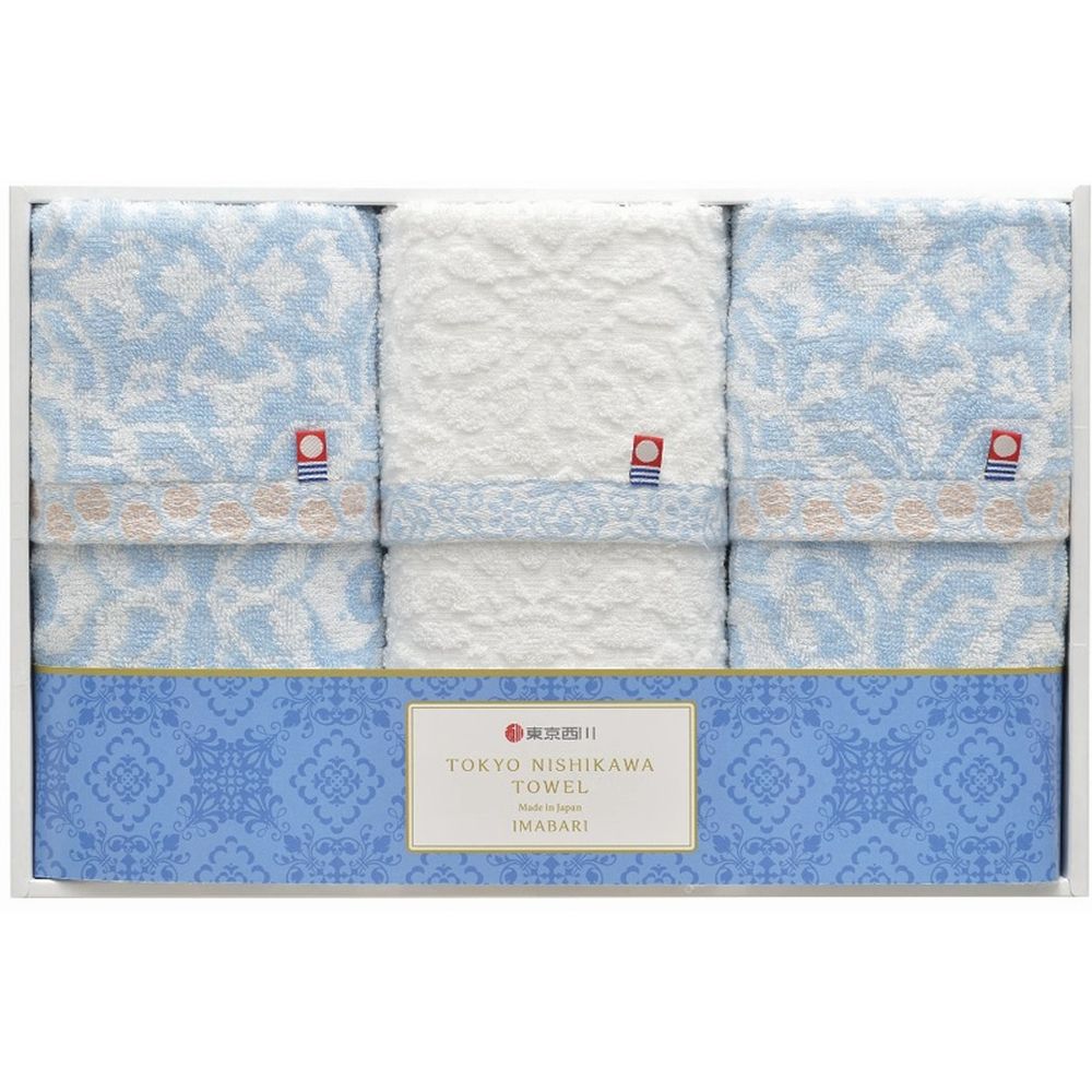 お返し 内祝い ギフト タオル n1sh1kawa 今治製フェイスタオル3PTT89300505 新築 お礼 引越し 志 仏事 ..
