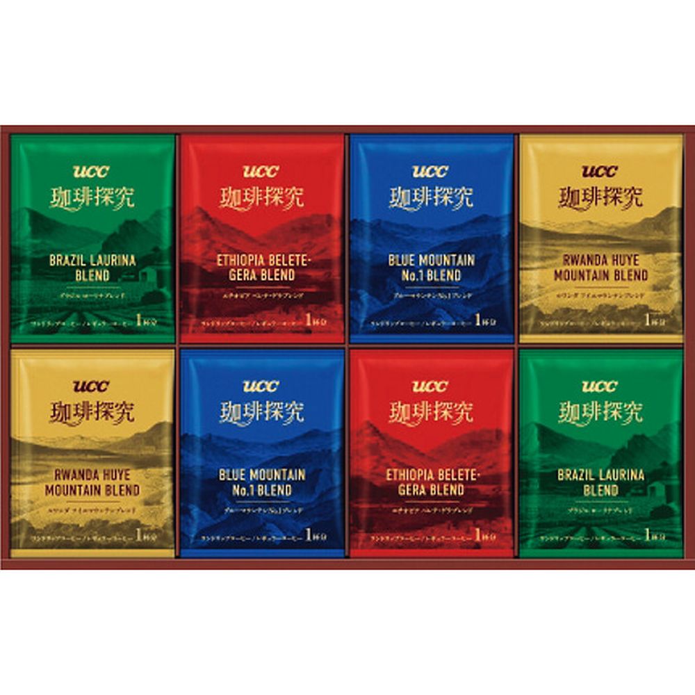 お歳暮 お返し 内祝い ギフトコーヒー UCC ゴスぺプレミアム UCC珈琲探究ワンドリップコーヒーギフトSO..