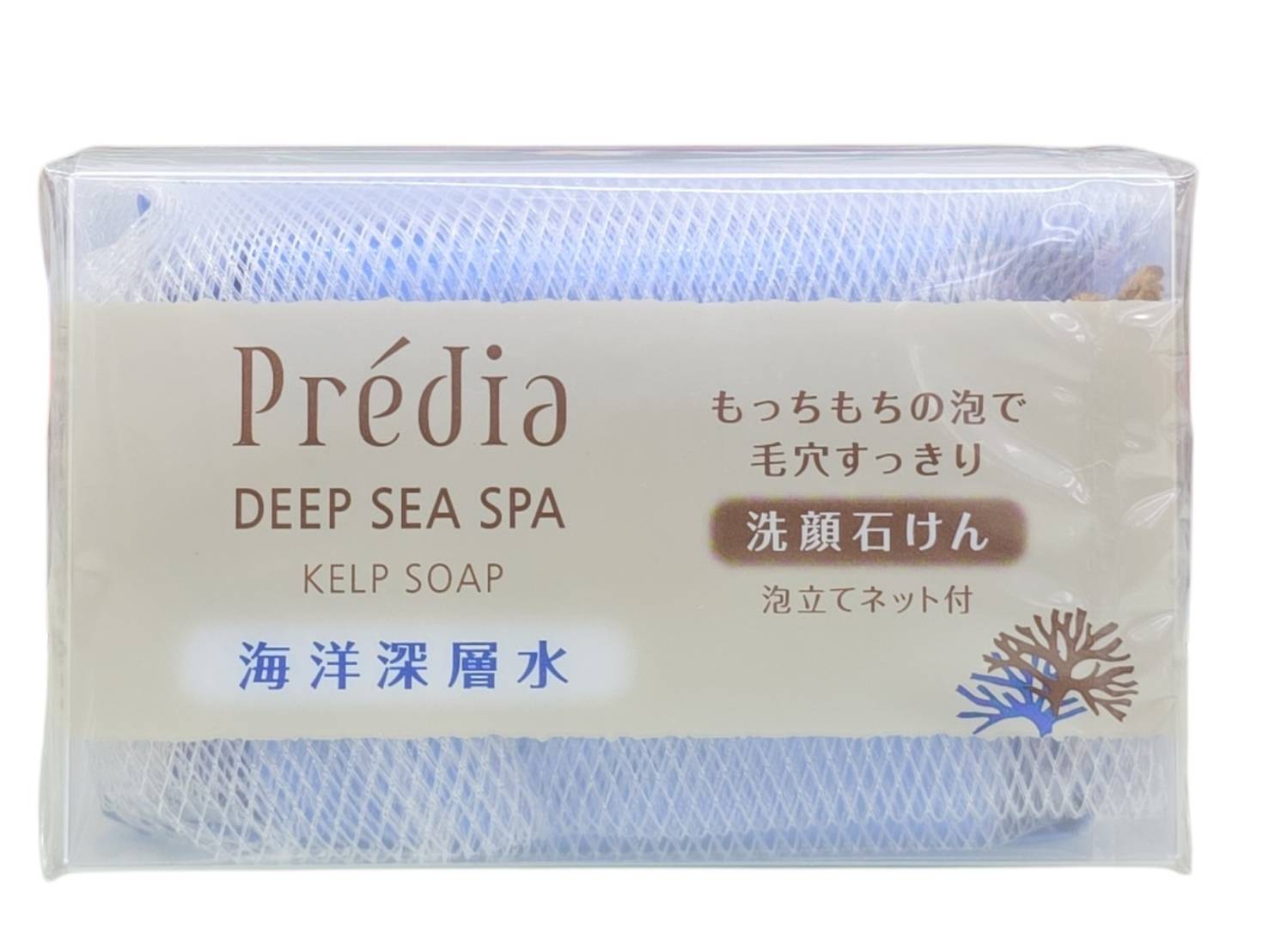 Beaute de Kose - コーセー プレディアディープシースパ ケルプソープ ( 泡立てネット付 )75g( Predia 洗顔料 洗顔石けん )