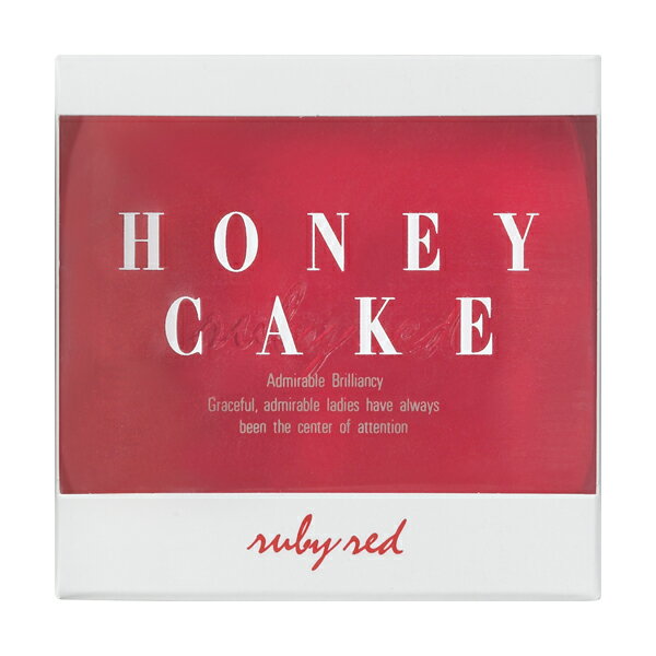資生堂｜shiseido HONEY CAKE（ホネケーキ）ルビーレッド（100g）固形［洗顔石鹸］ ルビーレッド