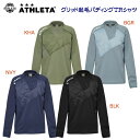 セール アスレタ/メンズウェア/ジャージ/トレーニングシャツ グリッド起毛パディングTRシャツ(メンズ/ジャージ) 04161