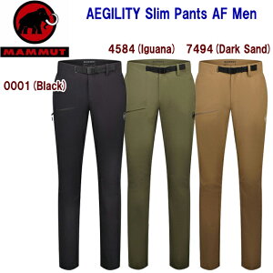 マムート/メンズウェア/アウトドアパンツ/トレッキングパンツ 23春夏NEW AEGILITY Slim Pants AF Men(メンズ/パンツ) 1022-00274