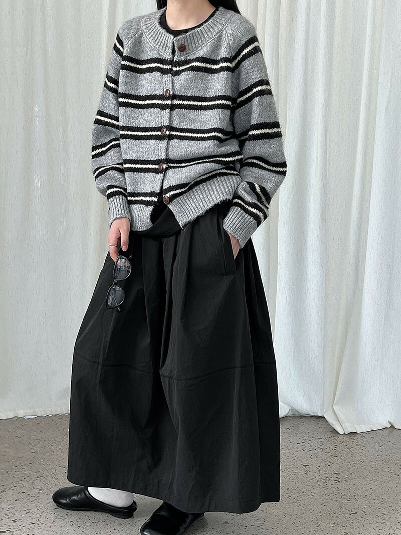 カーディガンセーターニットレディー...