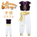 即納商品 ハロウィン 衣装 子供 王子様 男の子 コスプレ 2点セット トップス パンツ 薄手 インナー必要 仮装 コスチュームぐるみ コス キッズ 可愛い ハ...