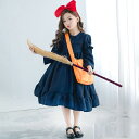 ハロウィン 衣装 子供 魔女 ワンピース キッズ 3点セット カチューシャ バッグ 魔女 ハロウィン衣装 コスプレ 女の子 子供用 大人用 コスチューム イベント 仮装 ステージ衣装 ジュニア パーティー 童話 発表会 幼稚園 パーティー 記念 撮影「ワンピース+頭飾り+鞄」