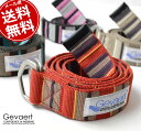 日本製【GEVAERT/ゲバルト】ネオ ボーダー Wリング ベルト垂らし おしゃれ コーデ 着こなし メンズファッション ジーンズ に 合う ベルト 垂らし たらし ロング カジュアル 作業着 作業服 メンズ レディース 高品質 サイズフリー メール便 送料無料