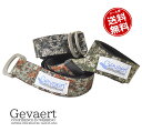 フレックターン 迷彩柄 Wリング ベルト メンズ ミリタリー カジュアル 日本製 GEVAERT ゲバルト ベルギーベルト 布ベルト 柄物 無地 ベルト垂らし ...