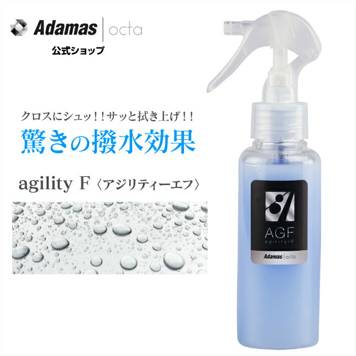 フッ素 コーテイング 車 撥水 水回り ガラス撥水 防汚 帯電抑止 【 agility F AGF 100ml 】