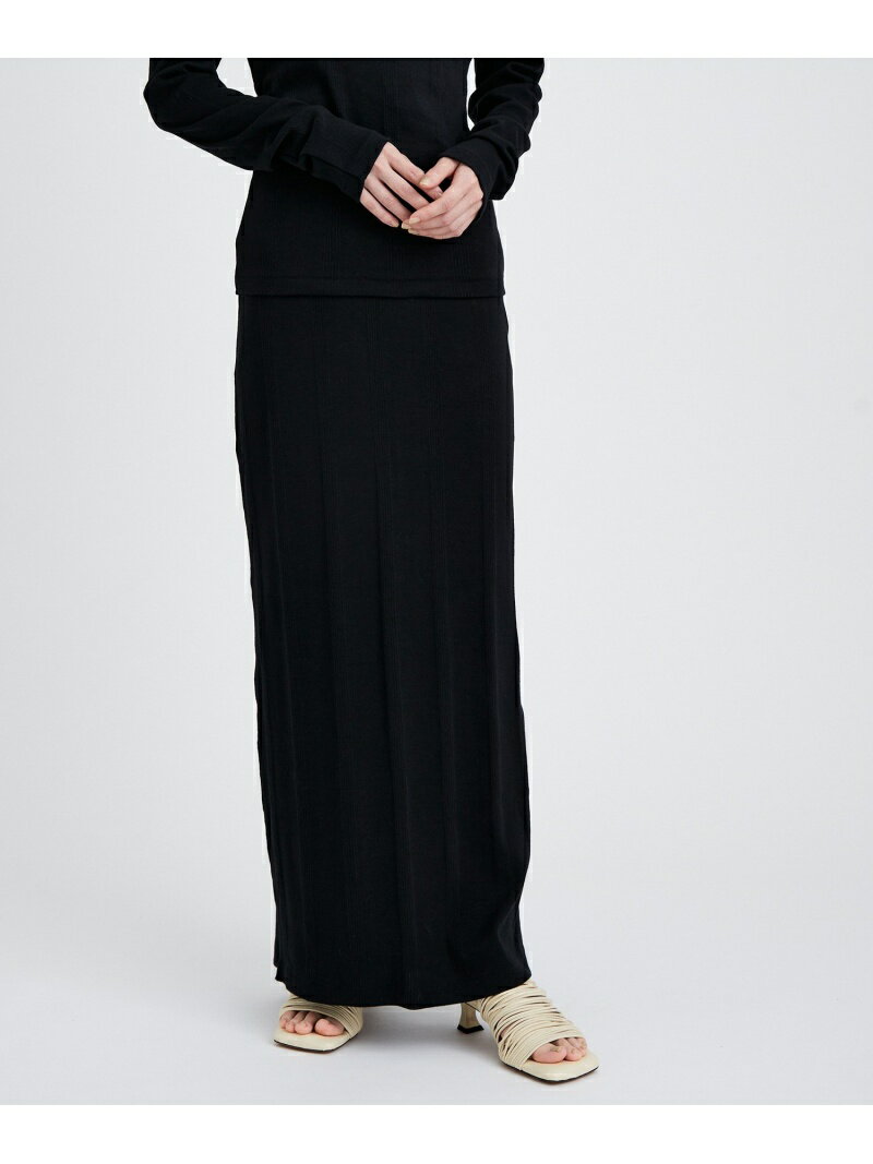 【SALE／30%OFF】【Miller for ADAM ET ROPE'】別注Skirt ADAM ET ROPE' FEMME アダムエロペ スカート その他のスカート ブラック グリーン オレンジ【RBA_E】[Rakuten Fashion]のサムネイル