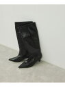 【EMOELLE】レザーロングブーツ ADAM ET ROPE' FEMME アダムエロペ シューズ・靴 ブーツ ブラック【送料無料】[Rakuten Fash...