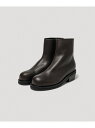 サイドジップ ブーツ ADAM ET ROPE' HOMME アダムエロペ シューズ・靴 ブーツ ブラック【先行予約】*【送料無料】[Rakuten Fashi...