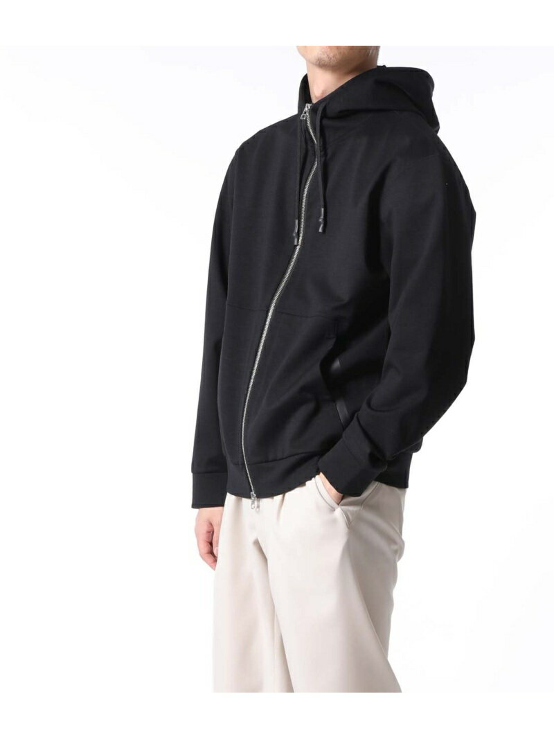 【SALE／50%OFF】【NORITAKE】WESTERIA パーカー ADAM ET ROPE' HOMME アダムエロペ トップス パーカー・フーディー ブラック ベージュ【RBA_E】【送料無料】[Rakuten Fashion]のサムネイル