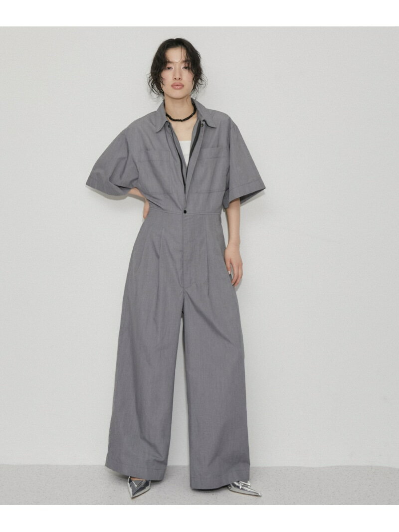 【SALE／50%OFF】【サステナブル】バックイージージャンプスーツ ADAM ET ROPE' FEMME アダムエロペ オ..