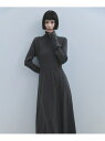【WEB限定】・【定番人気】MIXパターンニットワンピース ADAM ET ROPE' FEMME アダムエロペ ワンピース・ドレス ワンピース レッド ブラッ...