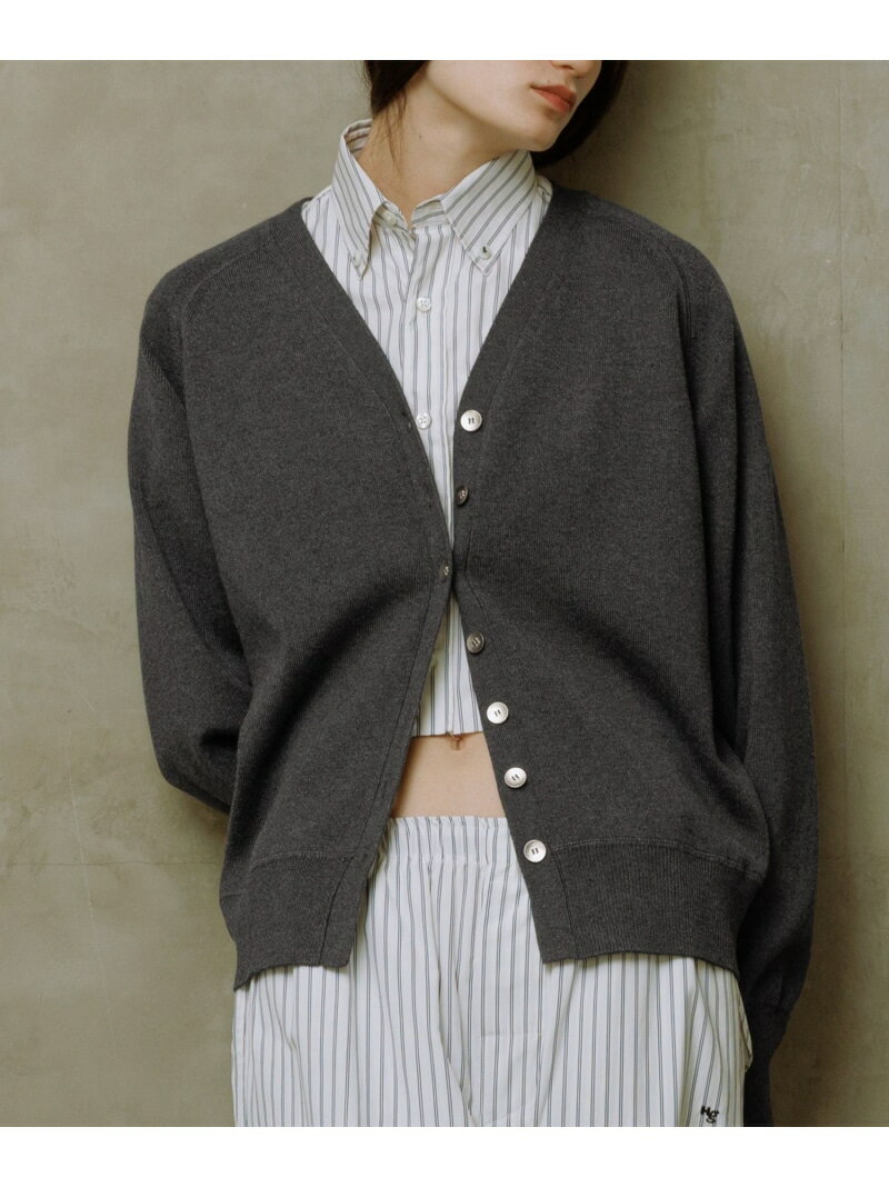 【WEB限定】カシミヤMIXメニーボタンカーディガン ADAM ET ROPE' FEMME アダムエロペ トップス カーディガン ブラック グレー レッド【送料無料】[Rakuten Fashion]のサムネイル