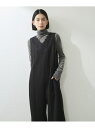 【WEB限定】・【オケージョン】Vネックレースオールインワン ADAM ET ROPE' FEMME アダムエロペ オールインワン・オーバーオール オールインワ...